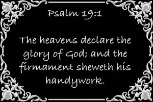 Psalm 19 1 1BW